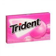 Trident Bursting More Flavour Bubble Gum Sticks - 14 Count