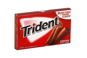 Trident Gum, Sugar Free, Cinnamon - 14ct