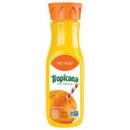 Tropicana Pure Premium 100% Juice, Orange, No Pulp - 12 Fluid Ounces