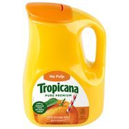 Tropicana Pure Premium 100% Juice, Orange, Original, No Pulp - 89 Fluid Ounces