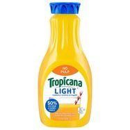 Tropicana Trop50 No Pulp Orange Juice - 52 Fluid Ounces