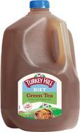 Turkey Hill Green Tea, Diet, with Ginseng & Honey - one gallon