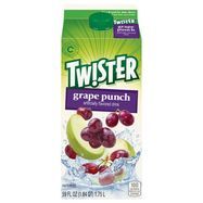 Twister Grape Punch Flavored Tropicana Twister Grape Punch Flavored Drink - 59 Fluid Ounces