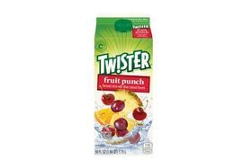 Twister Juice Beverage, Fruit Punch - 59 Fluid Ounces
