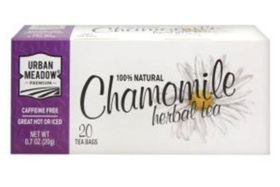 Urban Meadow Chamomile Herbal Tea Bags - 20 Count