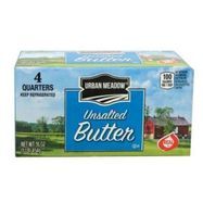 Urban Meadow Unsalted Butter - 16 Ounces
