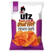 Utz Red Hot Potato Chips - 8.5 Ounces