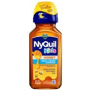 Vicks Cold & Cough + Congestion, Kids, Honey - 8 Fluid Ounces