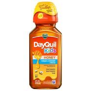Vicks Cold & Cough + Mucus, Kids, Honey - 8 Fluid Ounces
