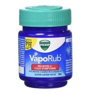 Vicks Relieves 6 Cough & Cold Symtoms Vapo Rub Balm Value Pack - 50 Milliliters