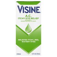 Visine A.C. Eye Drops, Astringent/Redness Reliever - 0.5 Fluid Ounces
