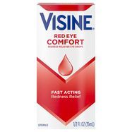 Visine Redness Relief Original Sterile Tetrahydrozoline Hcl Eye Drops - 0.5 Fluid Ounces