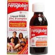 Vitabiotics Feroglobin B12 Iron Supplement Liquid - 200 Milliliters