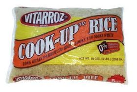 Vitarroz Cook Up Parboiled Rice - 20 Pounds