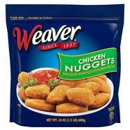Weaver Chicken Breast Nuggets - 24 Ounces