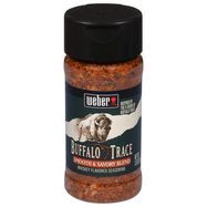 Weber Whiskey Flavored Seasoning, Smooth & Savory Blend, Buffalo Trace - 3.5 Ounces