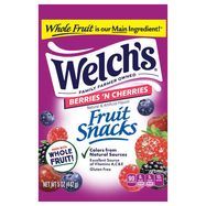 Welchs Fruit Snacks, Berries 'n Cherries - 5 Ounces