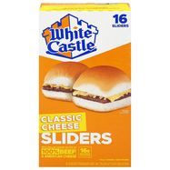 White Castle Sliders, Cheese, Cheeseburger - 8 x 3.66 Ounce Packages