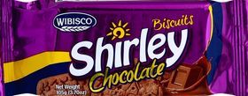 Wibisco Biscuits, Shirley, Chocolate - 3.7 Ounces