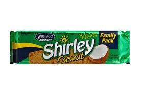 Wibisco Shirley Biscuits, Coconut, Family Pack - 6.88 Ounces