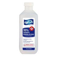 Wish 99% Isopropyl Rubbing Alcohol - 12 Fluid Ounces