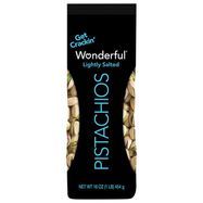 Wonderful Pistachios, Lightly Salted - 16 Ounces