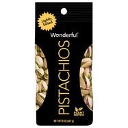 Wonderful Pistachios, Roasted Lightly Salted - 8 Ounces