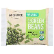 Woodstock Green Beans, Cut, Organic - 10 Ounces