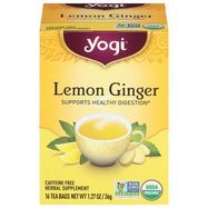 Yogi Tea, Lemon Ginger, Bags - 16 Tea Bags