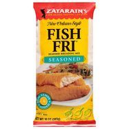 Zatarains New Orleans Style Breading Mix, Seafood, Fish Fri, Seasoned - 10 Ounces
