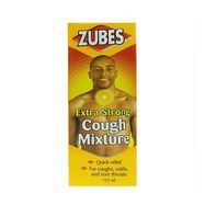 Zubes Extra Strong Cough Mixture Cold Sore Throats - 125 Milliliters